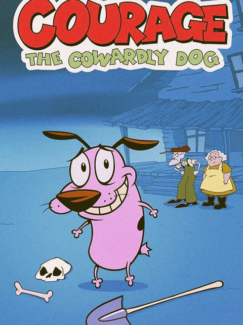 Courage the Cowardly Dog – Brave Heart Poster