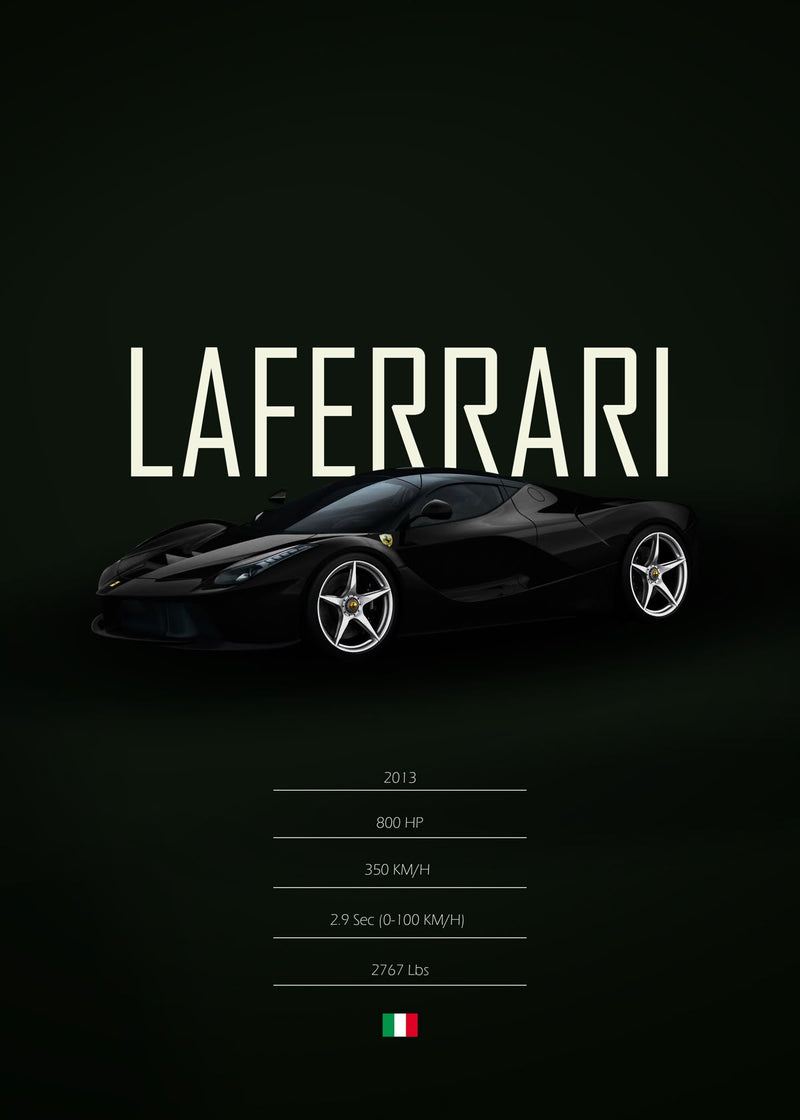 Ferrari LaFerrari Poster
