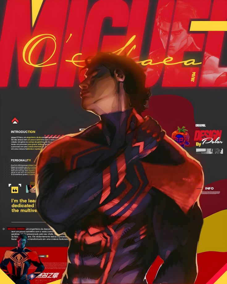 MIGUEL O’HARA (SPIDERMAN) POSTER