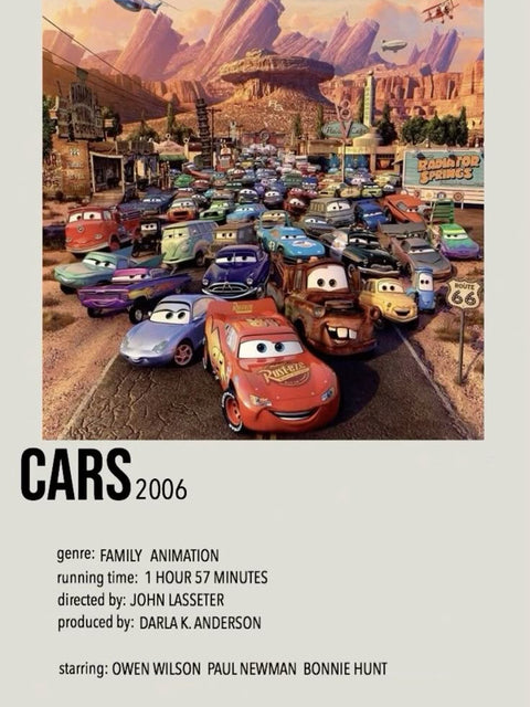 Cars – Race to Glory Poster