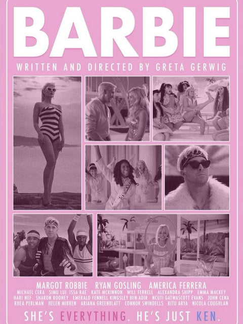 Barbie (2023) – Vintage Film Poster