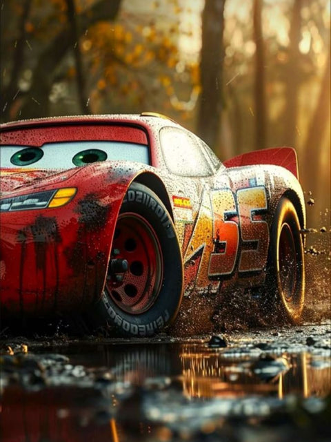 Lightning McQueen (Cars) Poster