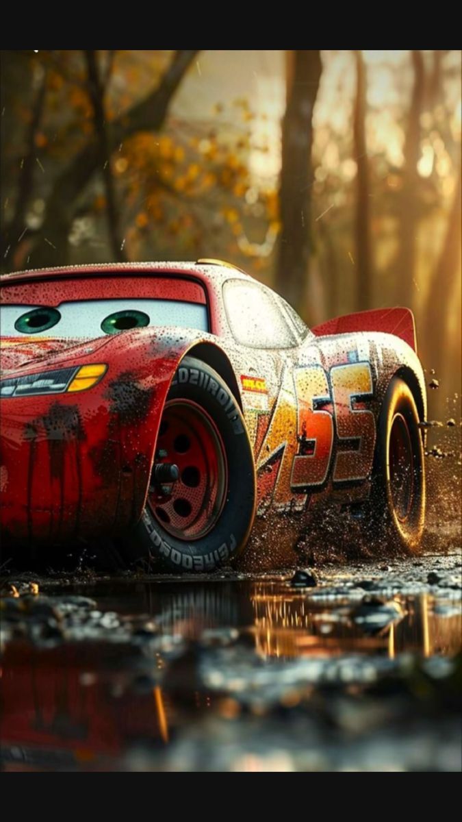 Lightning McQueen (Cars) Poster