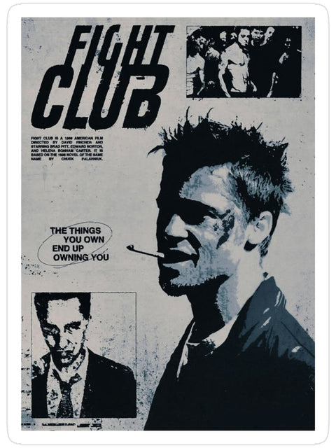 Fight Club Vintage Poster