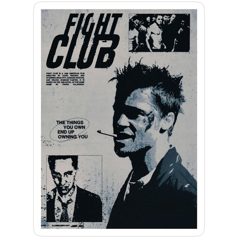 Fight Club Vintage Poster