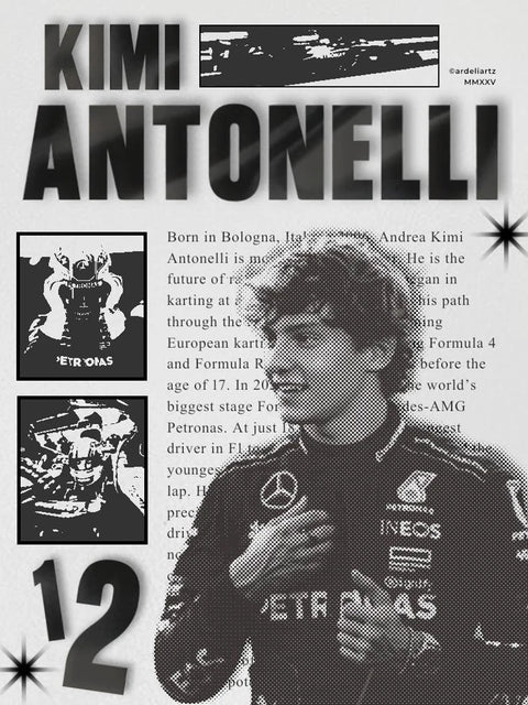Kimi Antonelli – Future Star Poster