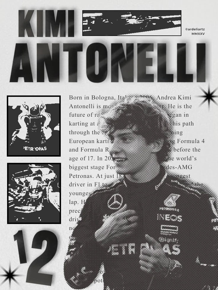Kimi Antonelli – Future Star Poster