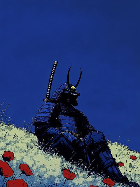 Samurai Warrior Poster