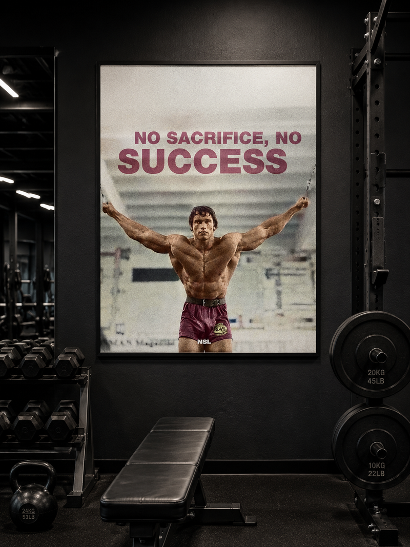 NO SACRIFICE, NO SUCCESS