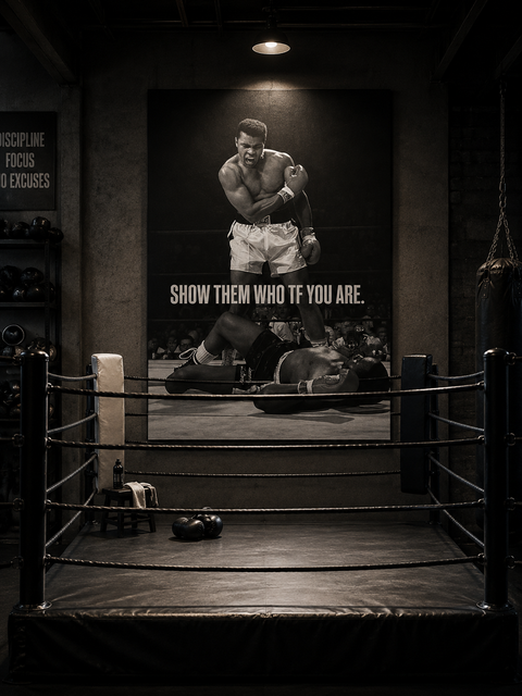 Unstoppable – Fighter Mindset Poster