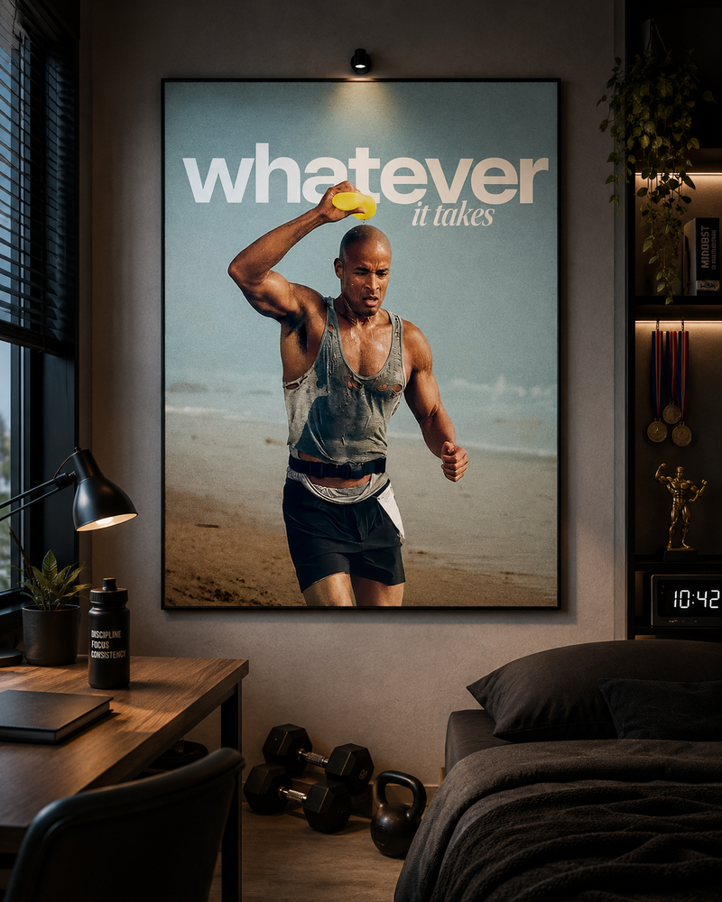 Whatever It Takes – Discipline Mindset Poster