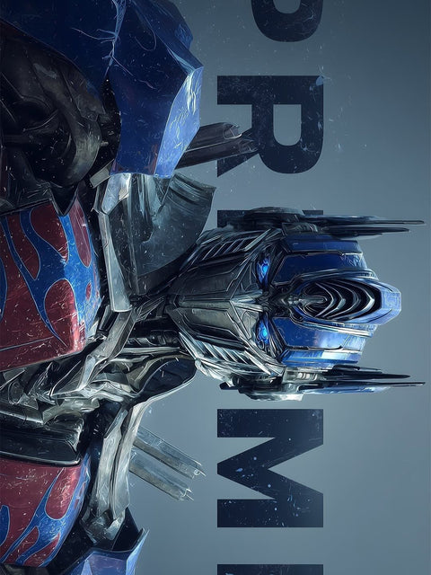 Prime Machine – Futuristic Power Poster