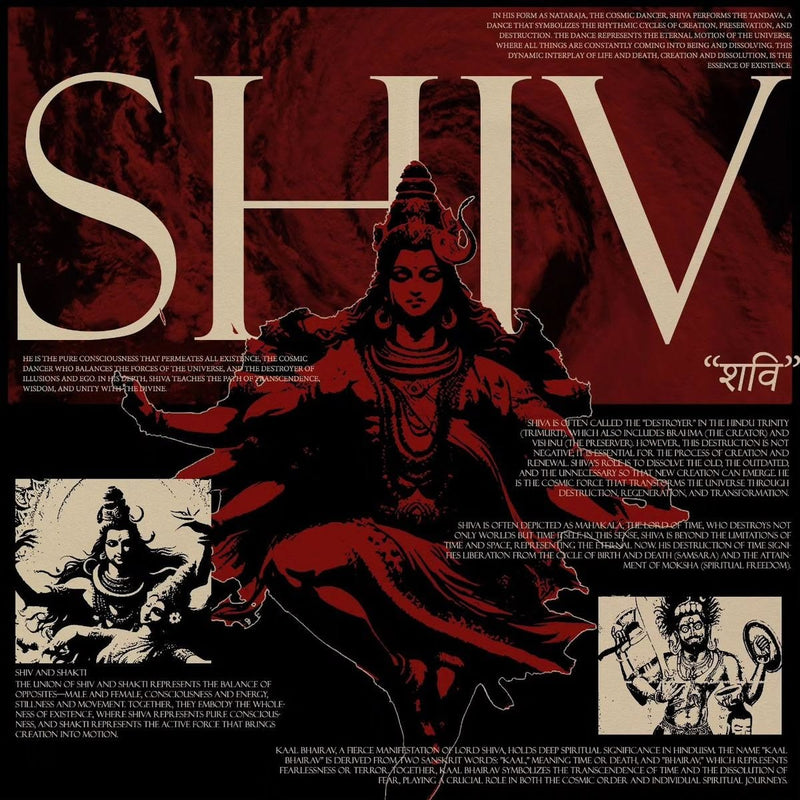 Lord Shiva Cosmic Poster