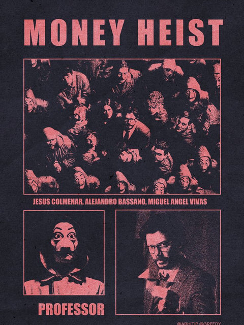 Money Heist – Mastermind Poster