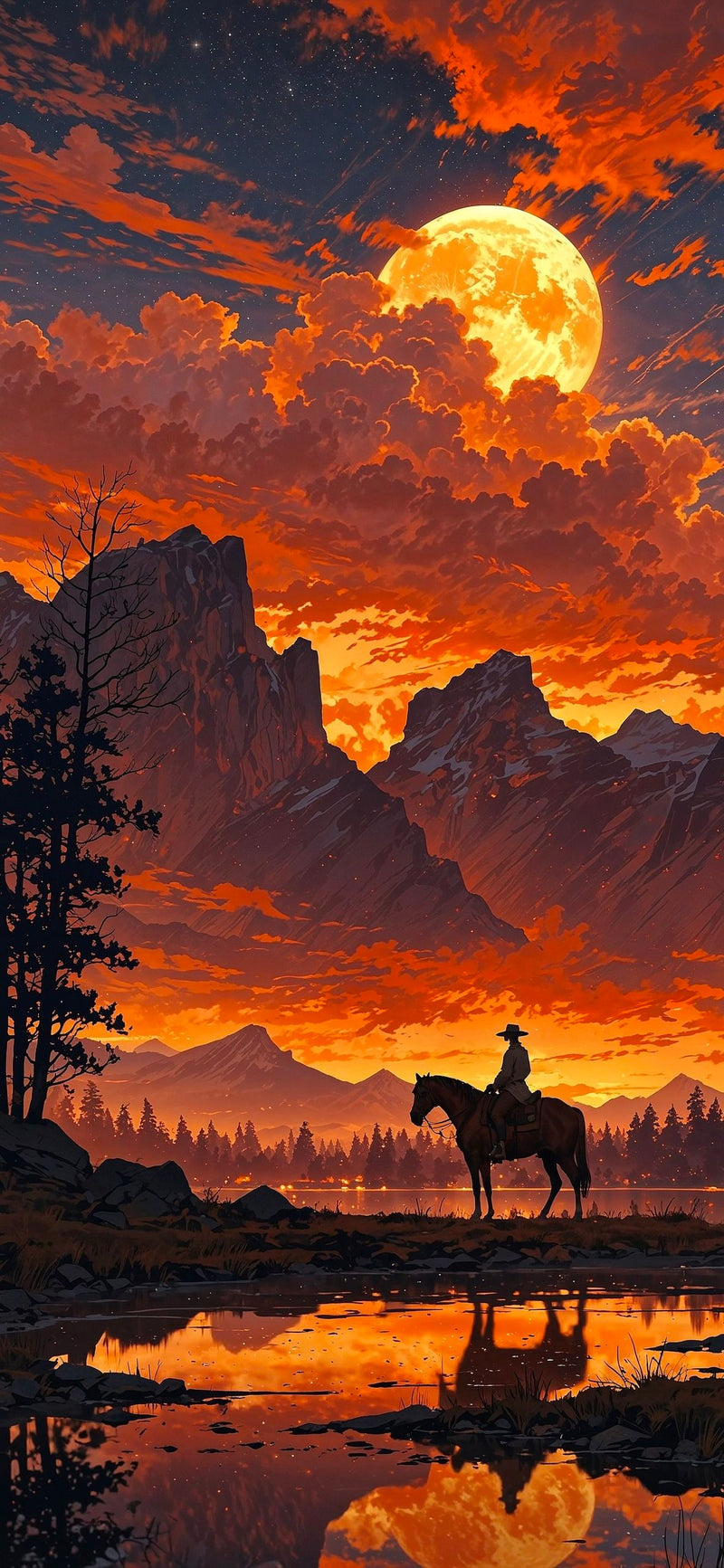 “Moonlit Wanderer”