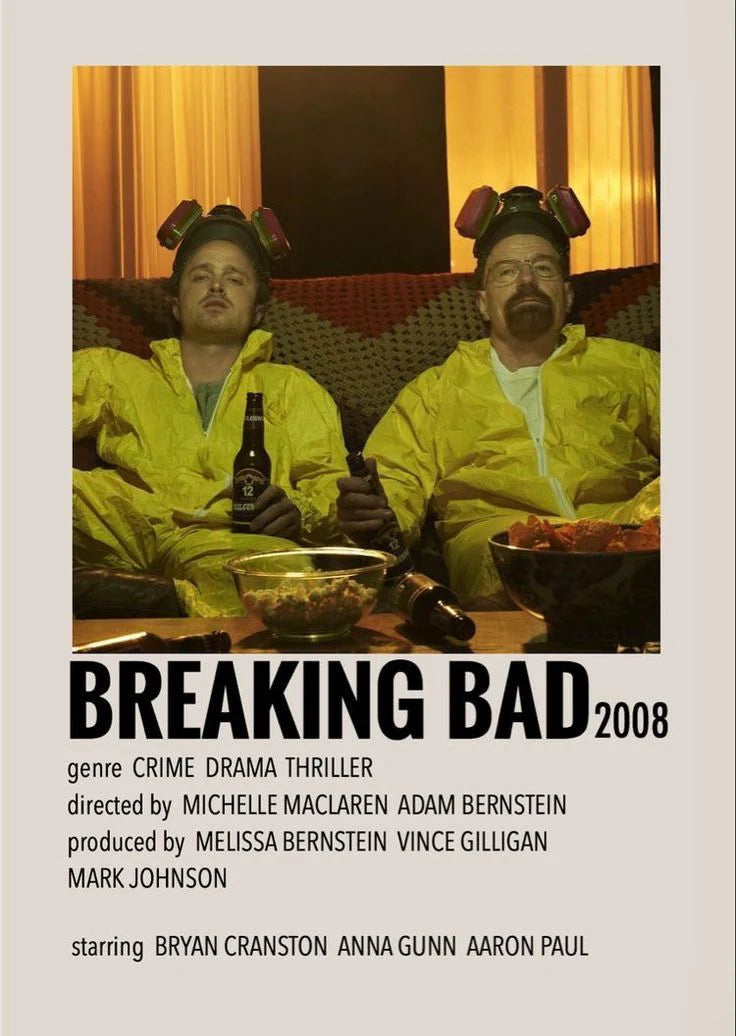 Breaking Bad – Crime Chemistry Poster