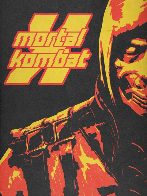 Mortal Kombat – Arcade Warrior Poster
