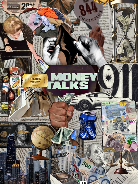 Money Mona – Rich Art Poster