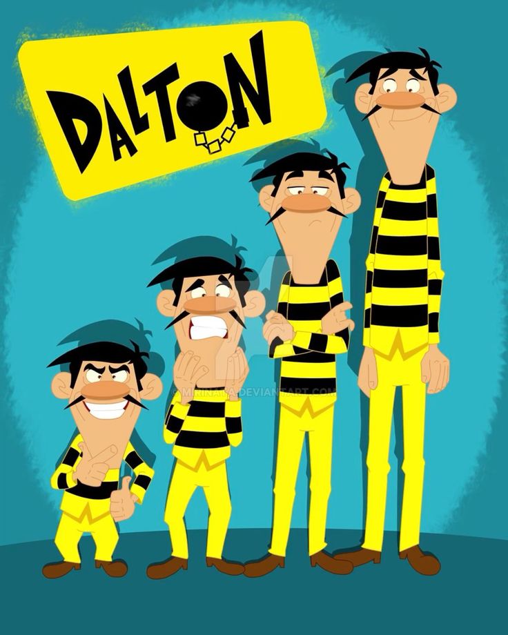 Daltons – Wild West Trouble Poster