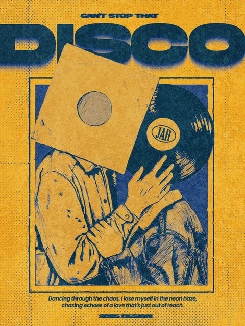 Disco – Vinyl Love Poster