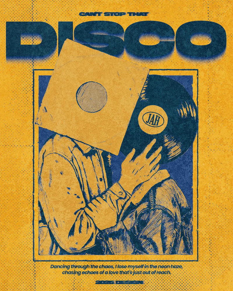 Disco – Vinyl Love Poster