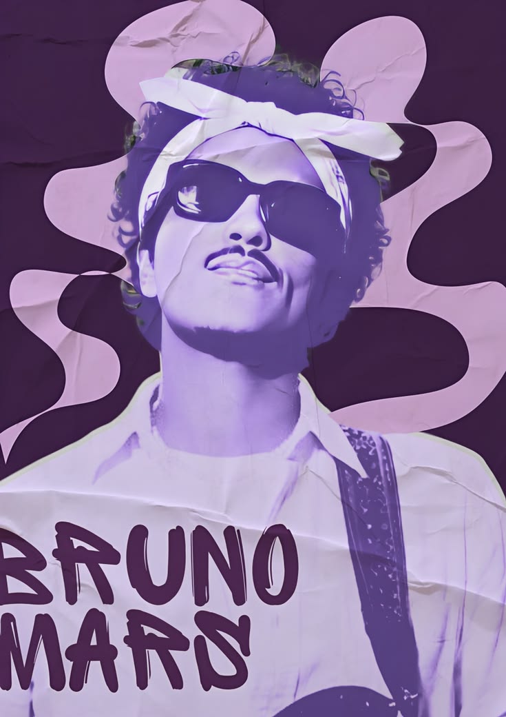 Bruno Mars – Pop Icon Poster