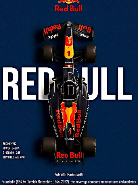 Red Bull Racing – Championship Machine Poster